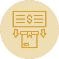 Pay Upon Delivery Vector Icon Design