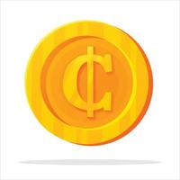 Crisp and Modern Cedi Currency Symbol Vector  Perfect for Finance and Business Designs