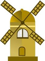 windmill, tower, building, dutch mill, building, tall building vector