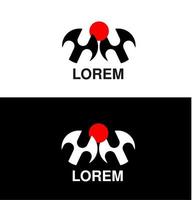 logo diseño, sencillo logo, letra logo, minimalista logo vector