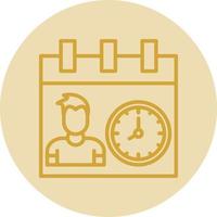 Working Hours Vector Icon Design