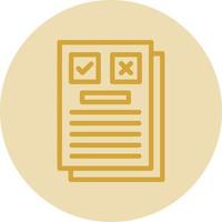 Rules Vector Icon Design