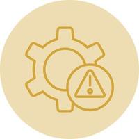 Risk Management Vector Icon Design