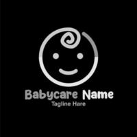 Childcare logo icon design template element. Logotypes concept. Childcare logo icon. Vector template.