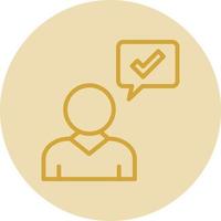 Opt In Vector Icon Design