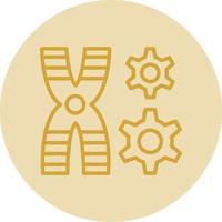 diseño de icono de vector de bioingeniería