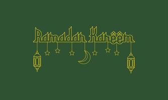 Ramadan Kareem. Islamic greeting card template with ramadan for wallpaper design. Poster, media banner. A set of vector illustrations.