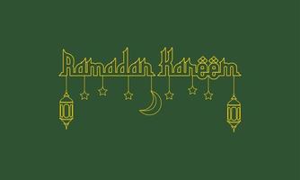 Ramadan Kareem. Islamic greeting card template with ramadan for wallpaper design. Poster, media banner. A set of vector illustrations.