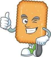 Biscuit Cartoon character vector