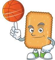 Biscuit Cartoon character vector