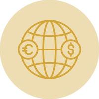 Foreign Investment Vector Icon Design