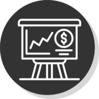 Presentation Vector Icon Design