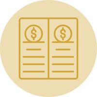 Balance Sheet Vector Icon Design
