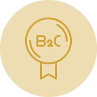 B2C Vector Icon Design