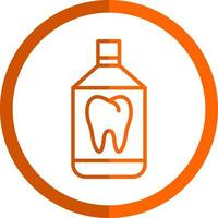 Mouthwash Vector Icon Design