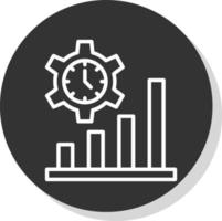 Efficiency Vector Icon Design