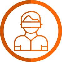 Virtual Reality Vector Icon Design