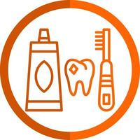 diseño de icono de vector de higiene dental