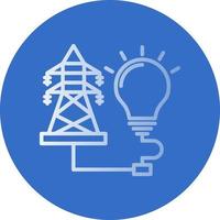 Electrical Energy Vector Icon Design