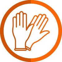 Gloves Vector Icon Design