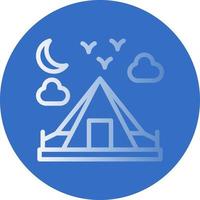 Camping Vector Icon Design