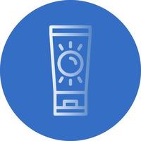 Sunblock Vector Icon Design