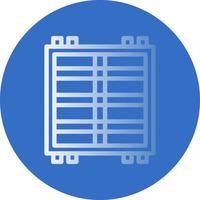 Roof Rack Vector Icon Design
