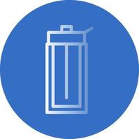 diseño de icono de vector de botella de zarzo