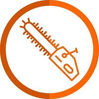 Chainsaw Vector Icon Design