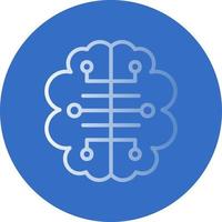 diseño de icono de vector de cerebro