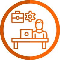 Work Smart Vector Icon Design