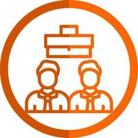 Business Team Vector Icon Design