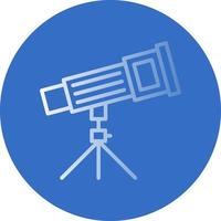 Telescope Vector Icon Design