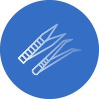 Tweezers Vector Icon Design