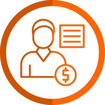 Employee Costs Vector Icon Design