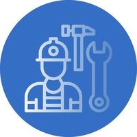 Plumber Vector Icon Design