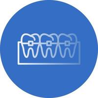 Braces Vector Icon Design