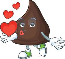 Chocolate conitos Cartoon character vector