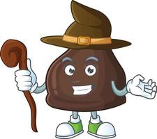 Chocolate conitos Cartoon character vector