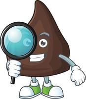 Chocolate conitos Cartoon character vector