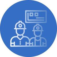 Contractor Vector Icon Design