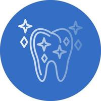 diseño de icono de vector de blanqueamiento de dientes