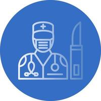 Surgeon Vector Icon Design