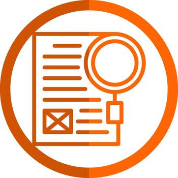 Latent Semantic Index Vector Icon Design