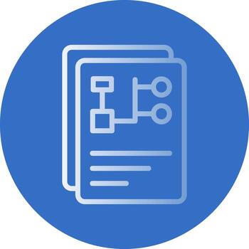 Workflow Vector Icon Design