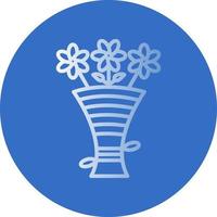 Bouquet Vector Icon Design