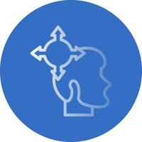 Decision Making Vector Icon Design