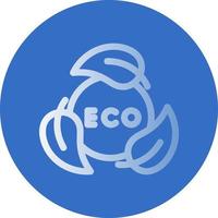 diseño de icono de vector de ecología