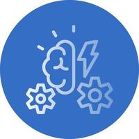 diseño de icono de vector de lluvia de ideas