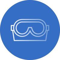 Goggles Vector Icon Design